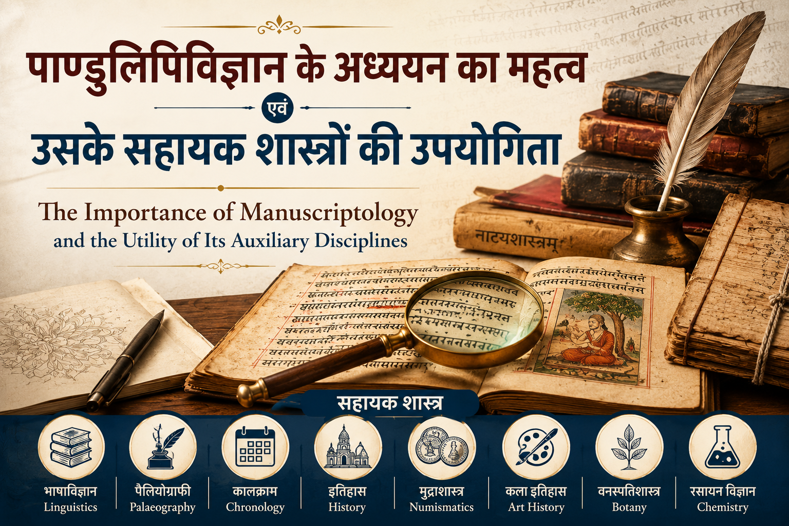 The Importance of Manuscriptology and the Utility of Its Auxiliary Disciplines